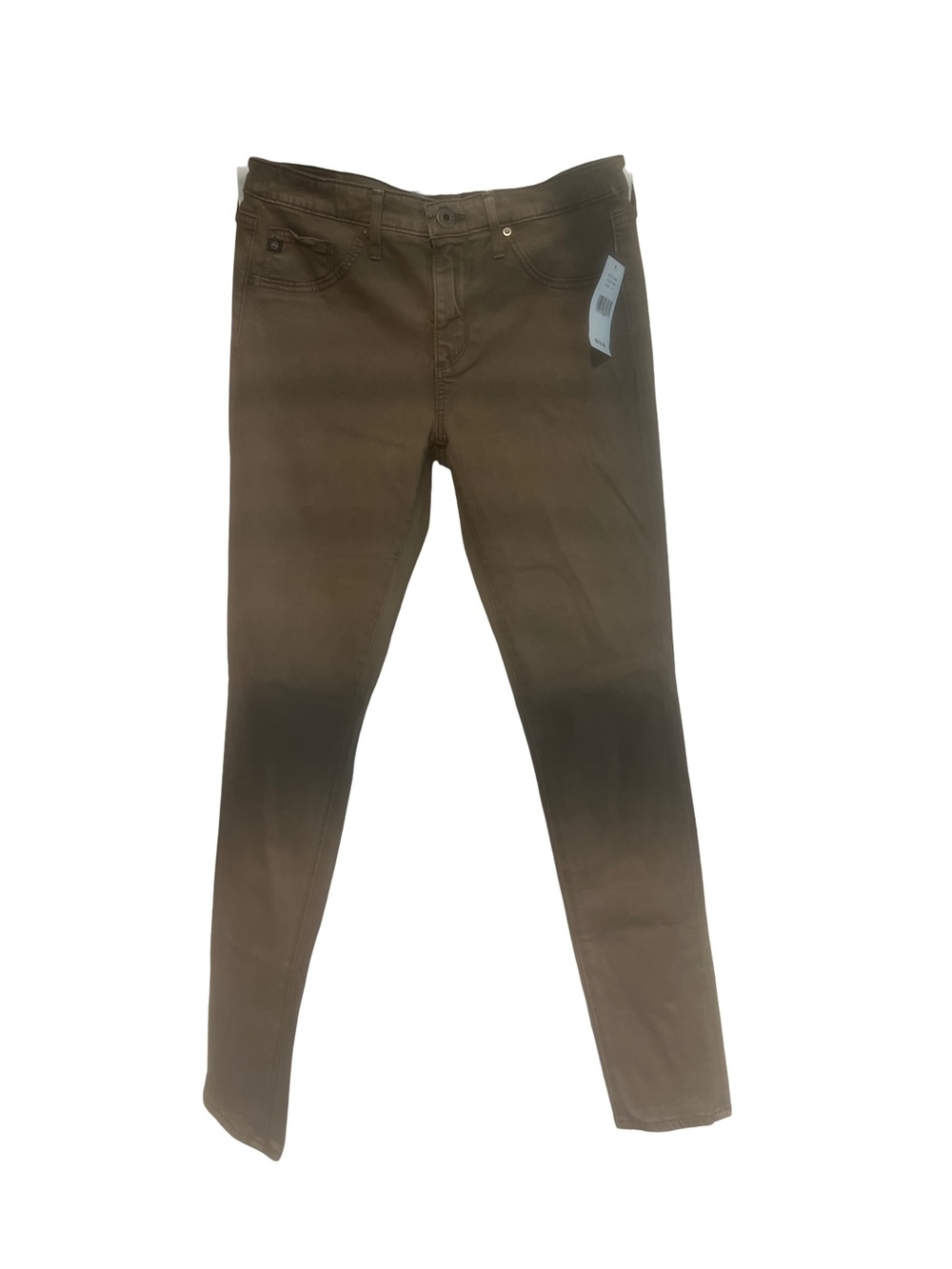 AG Adriano Goldschmied Women’s Slim Straight Jeans in Brown Size 27/29 (BIN1-06)